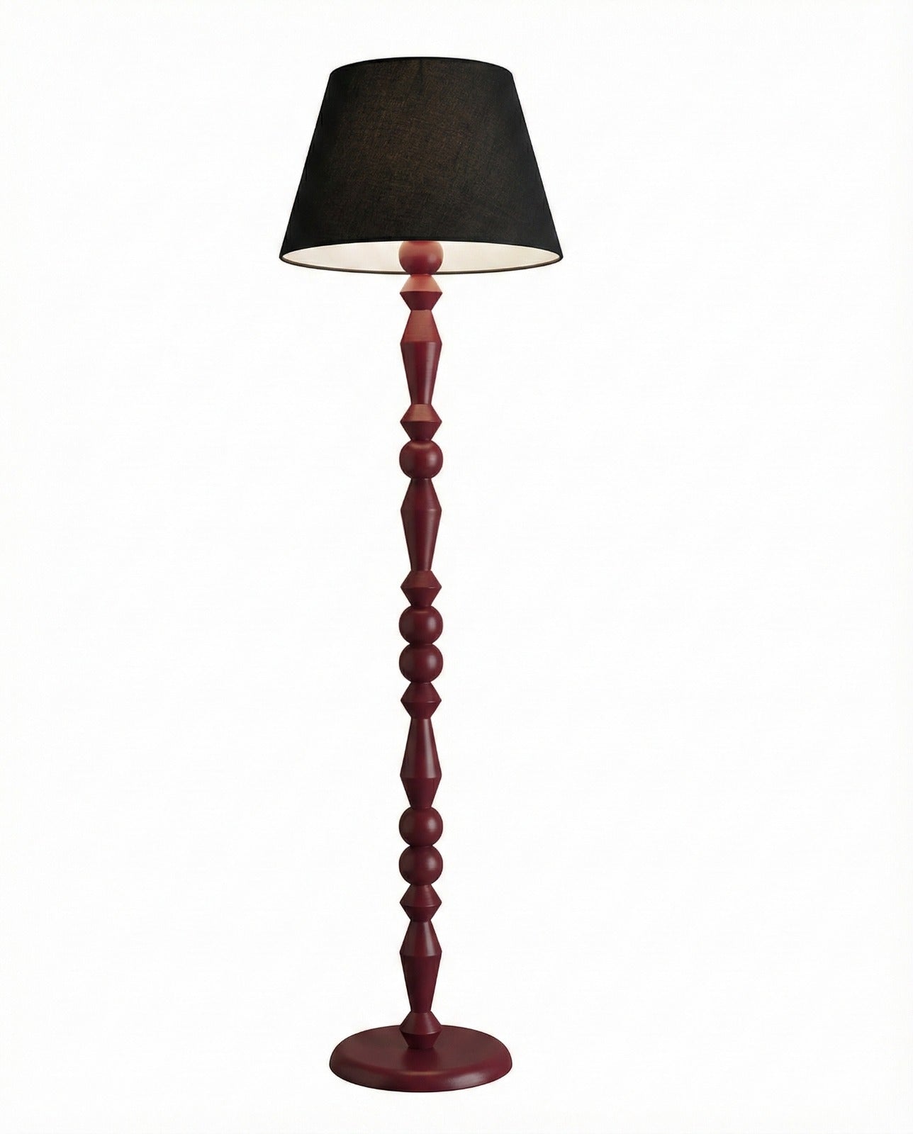 Alfie Ahşap Lambader Bordo-Lambader-Pinot Interior-NowShopFun
