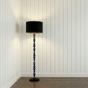 Alfie Ahşap Lambader Mavi-Lambader-Pinot Interior-NowShopFun
