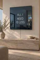 All I Need Is Less Neon Reflekte Cam Neon Aydınlatma