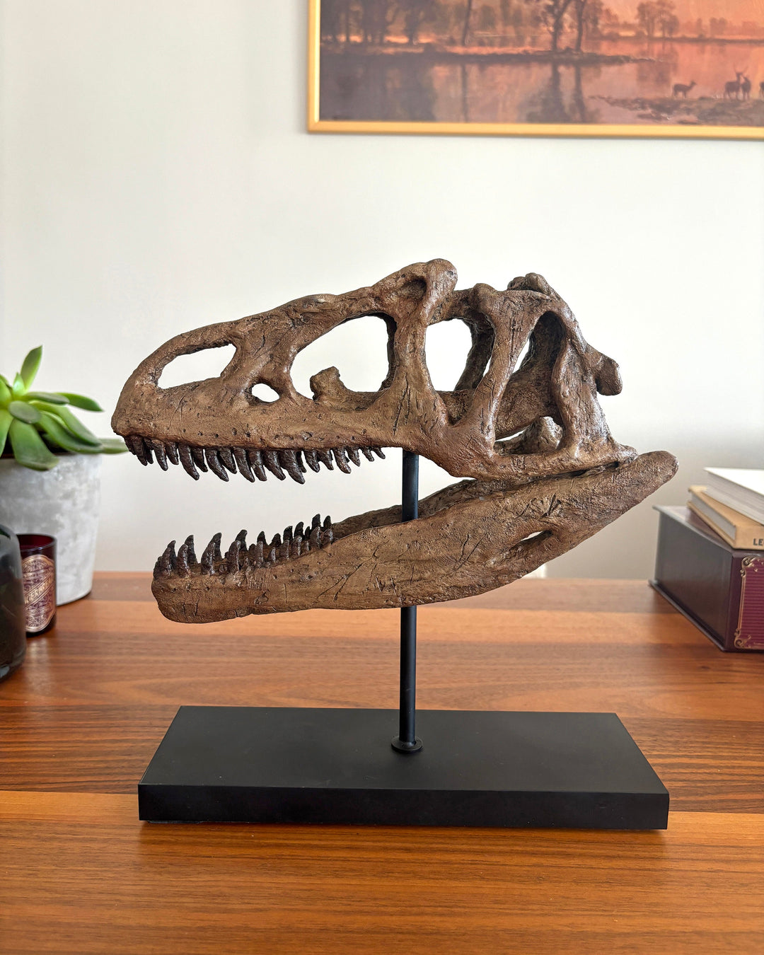 Allosaurus Fosil Heykeli-Heykel-The Fossil Art-NowShopFun