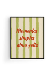 Alma Feliz | Tipografi Posteri