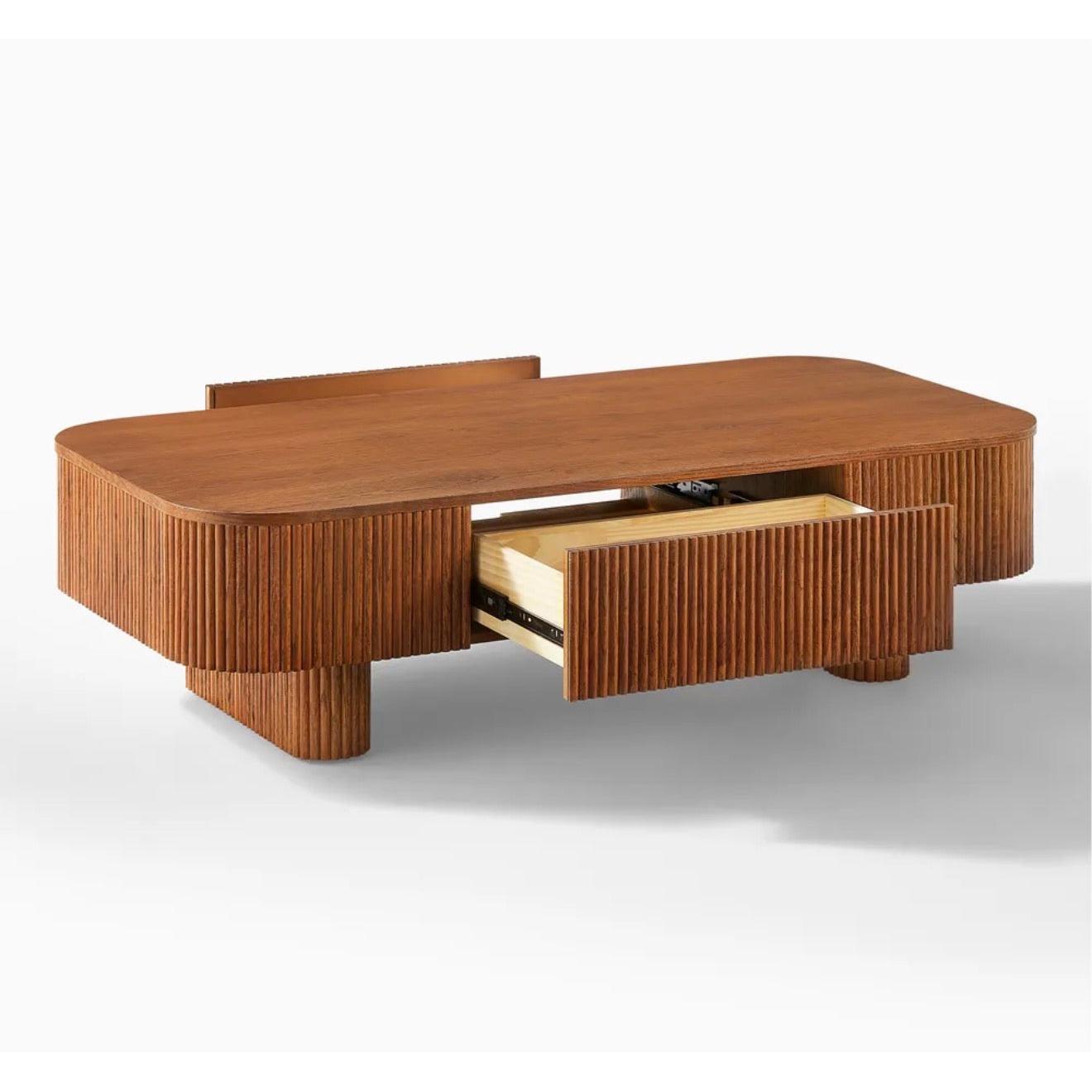 Alora Ahşap Orta Sehpa