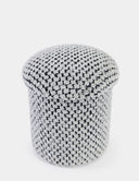 Alpaka Modern Gri Puf