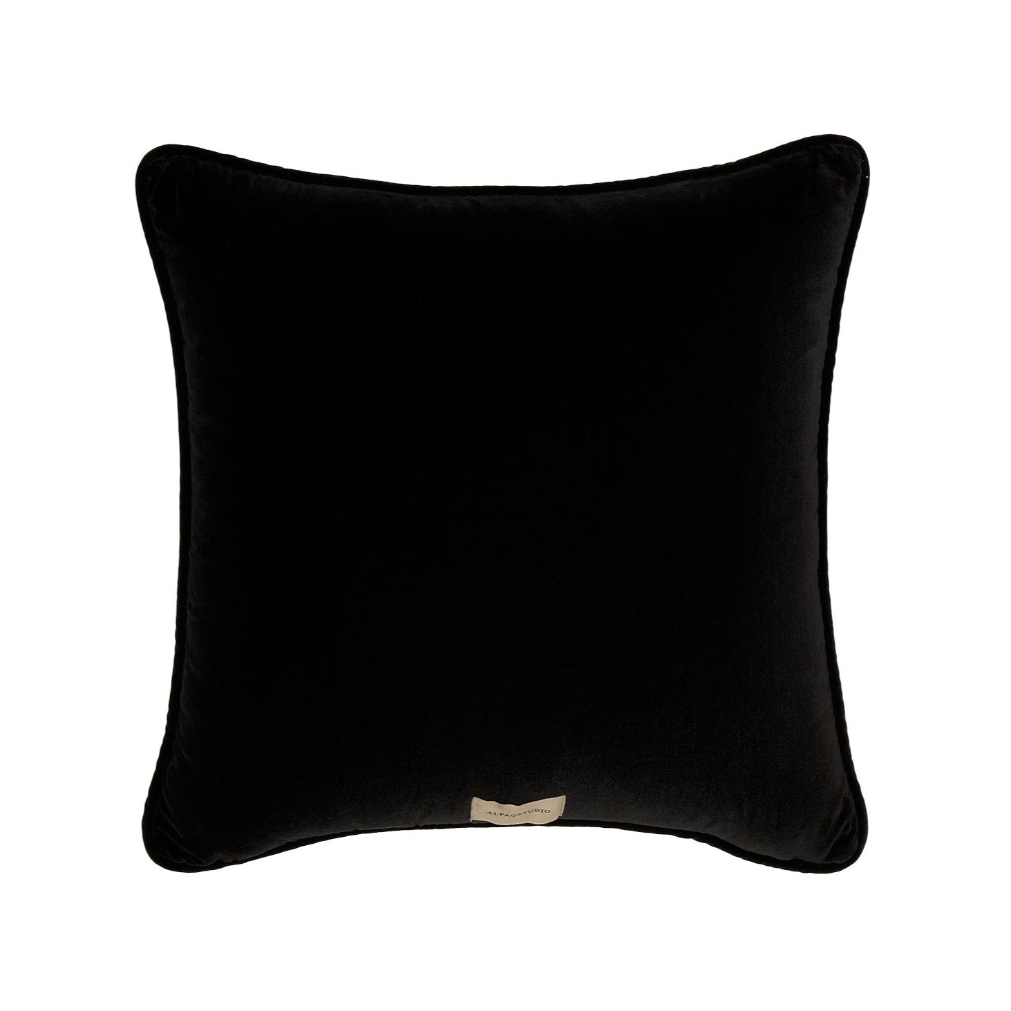 Balık İpek Keten Üzerine El Boyaması Kırlent