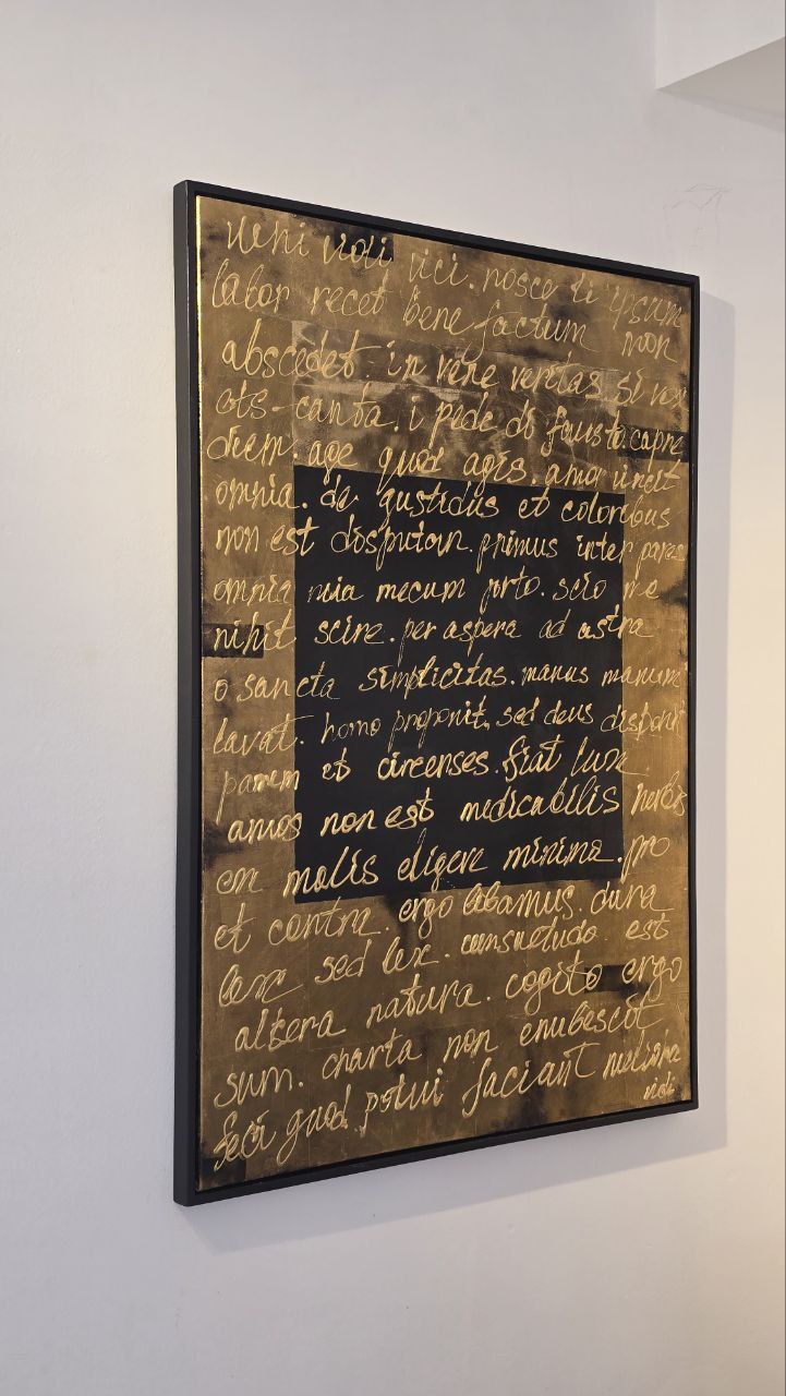 Altın Kelimler Tablo-Tablo-VİDİ Art Studio-NowShopFun