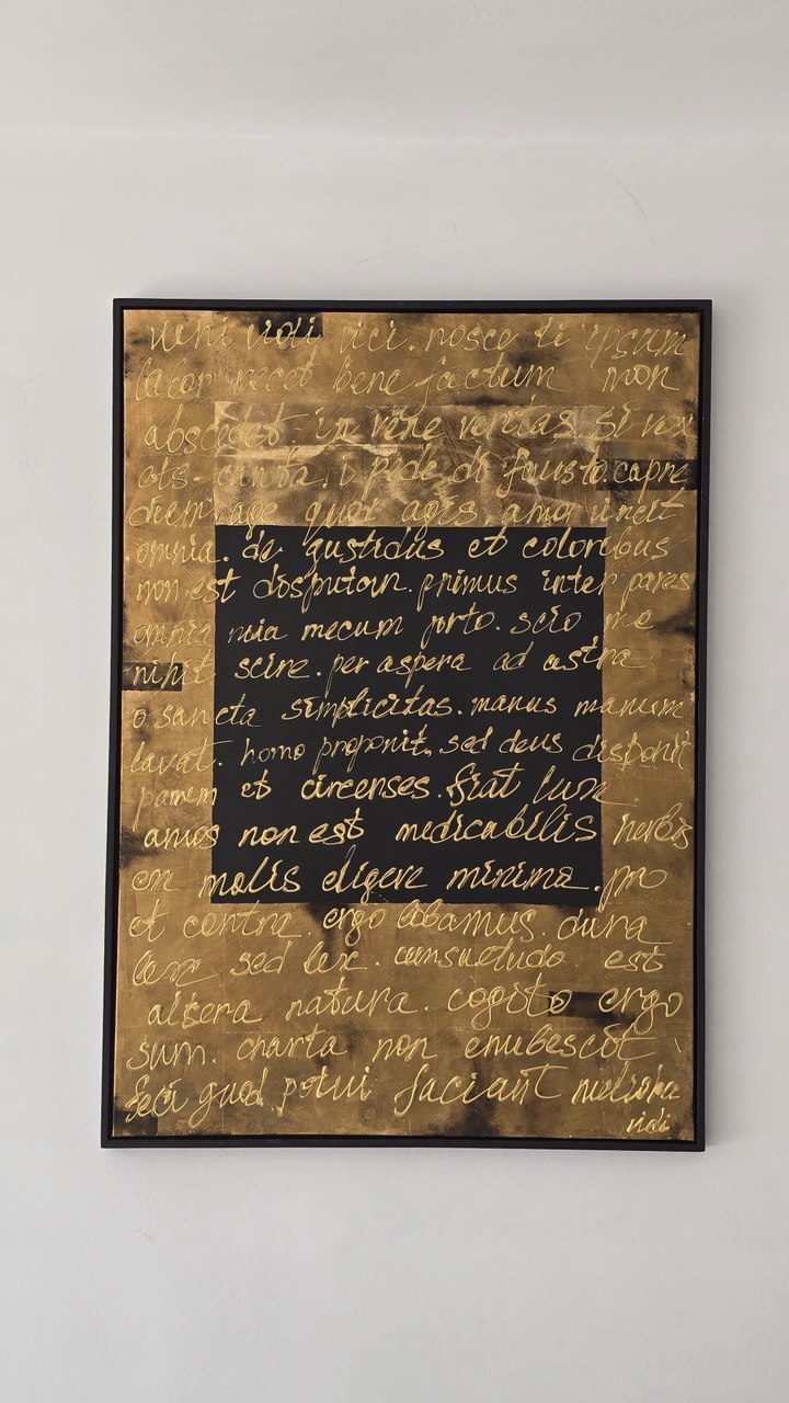 Altın Kelimler Tablo-Tablo-VİDİ Art Studio-NowShopFun