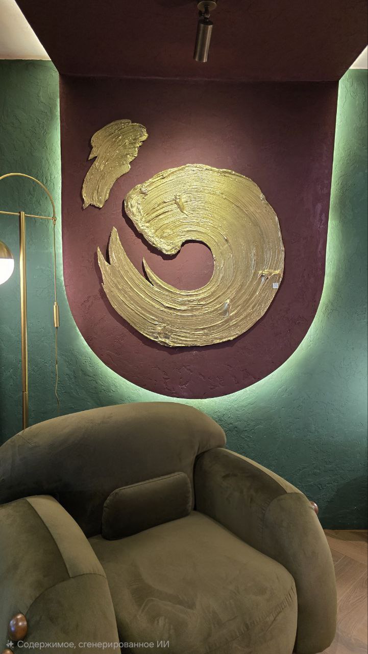 Altın Q harfi Tablo-Tablo-VİDİ Art Studio-NowShopFun