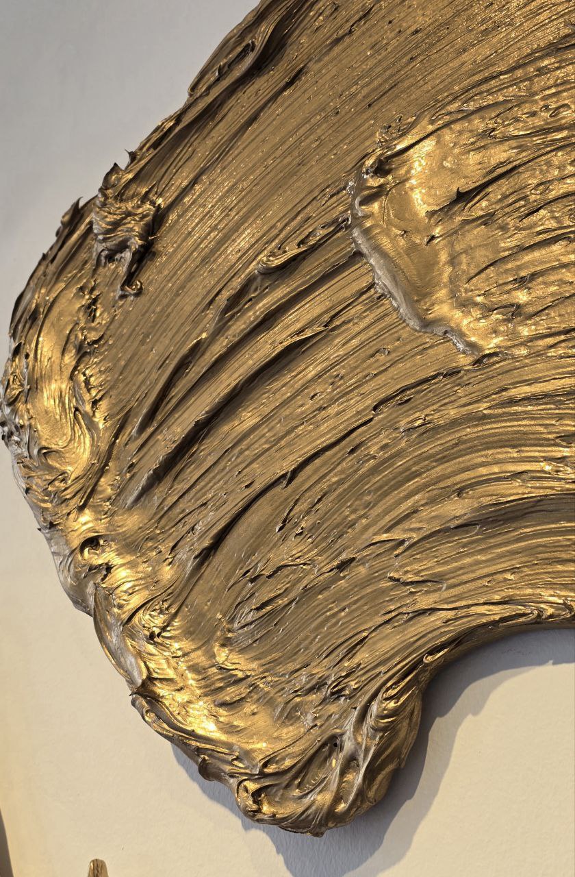 Altın Q harfi Tablo-Tablo-VİDİ Art Studio-NowShopFun