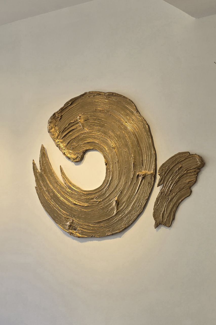 Altın Q harfi Tablo-Tablo-VİDİ Art Studio-NowShopFun