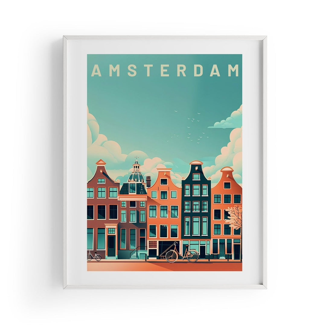 Amsterdam | Şehir Posteri