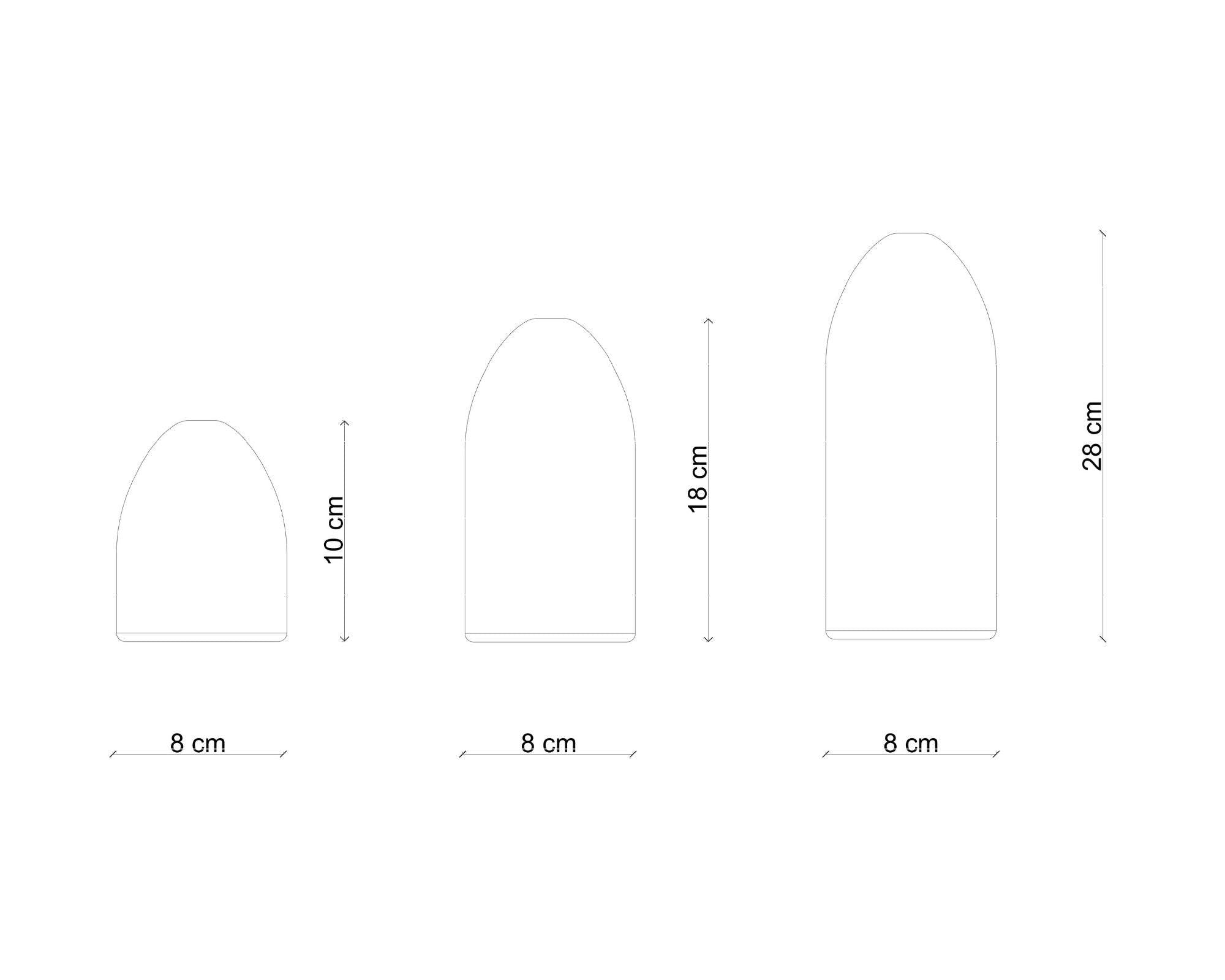 Bullet Kağıt Ağırlık Ve Dekoratif Obje Seti, Sedir, Ahşap