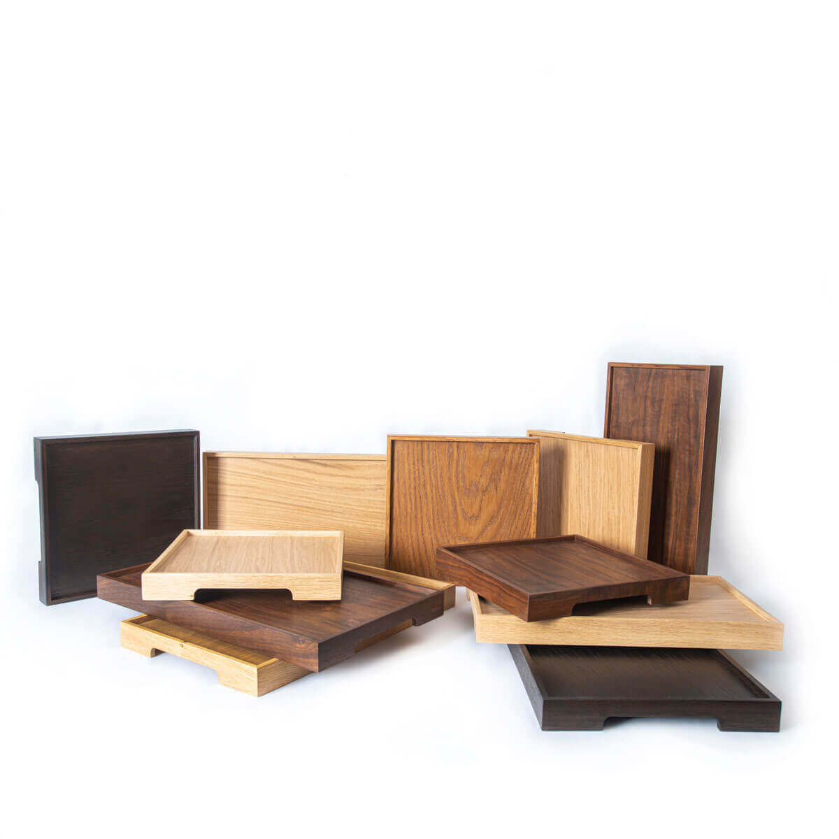 Ahşap Sunum Tepsisi - Dikdörtgen