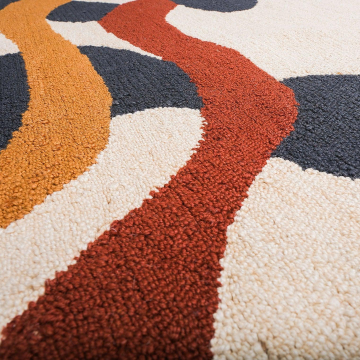 Anima El Yapımı Tuft Jüt Halı-Kilim & Halı-Studio Potato-200 x 300 cm / 78,74 x 118,11 inch / 6’56” x 9'84"-NowShopFun