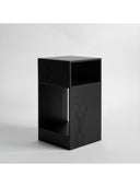 Ansa Yakisugi Ahşap Yan Sehpa-Sehpa/Yan Sehpa-Atolye Do-NowShopFun