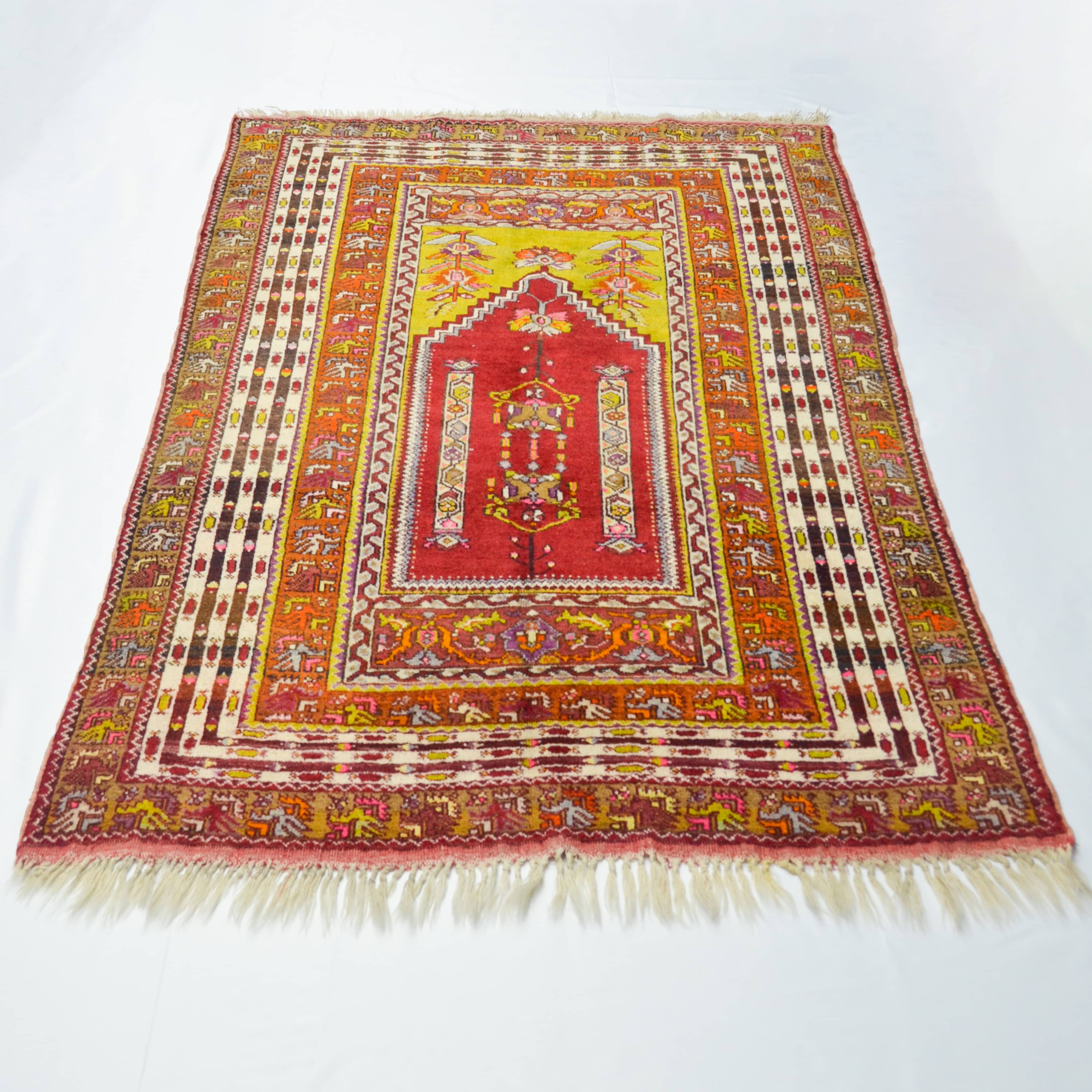 Antika Mihraplı Avanos Halısı 134x201 cm