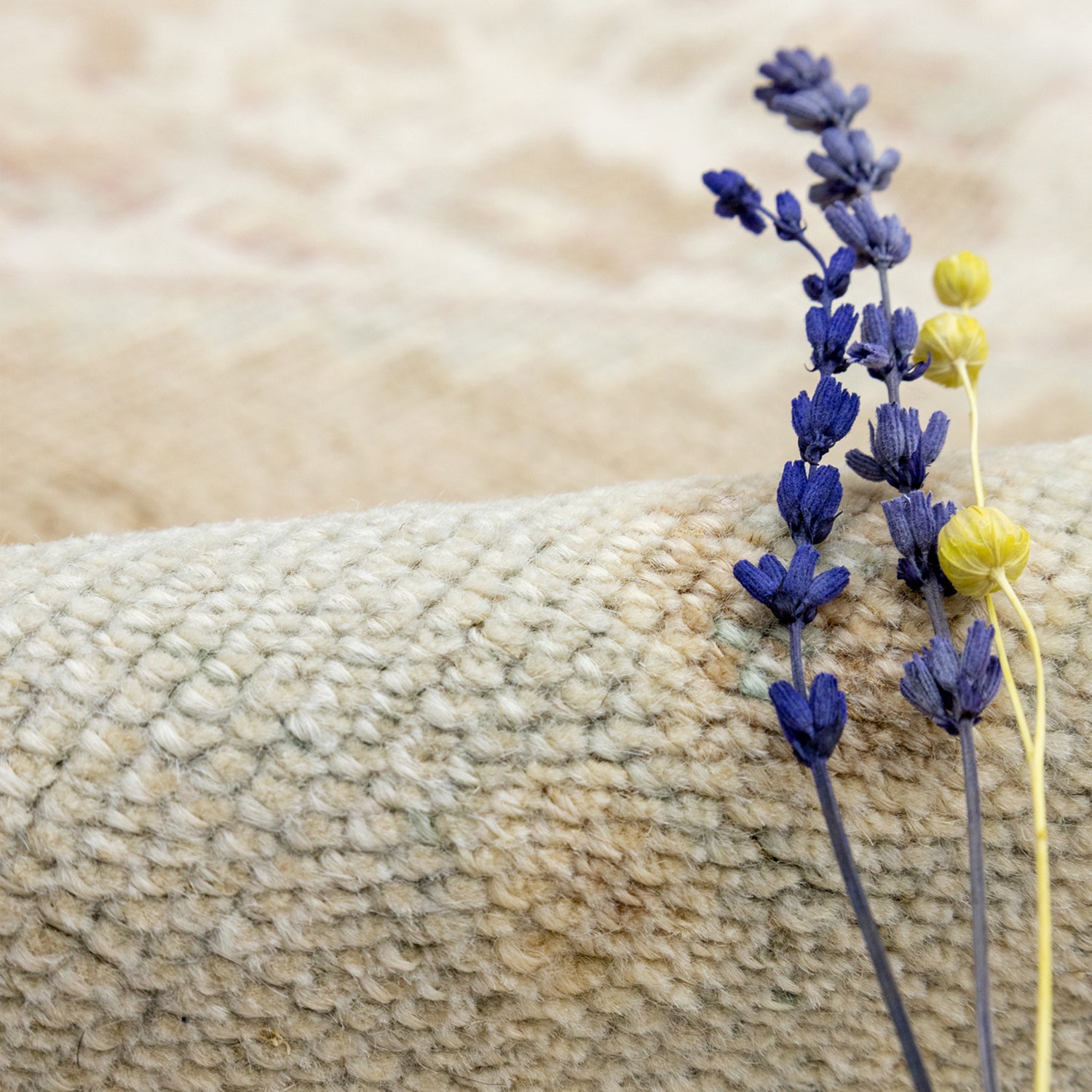 Anver Yöresel Taşpınar Desenli El Dokuma Yün Halı 148x285 cm