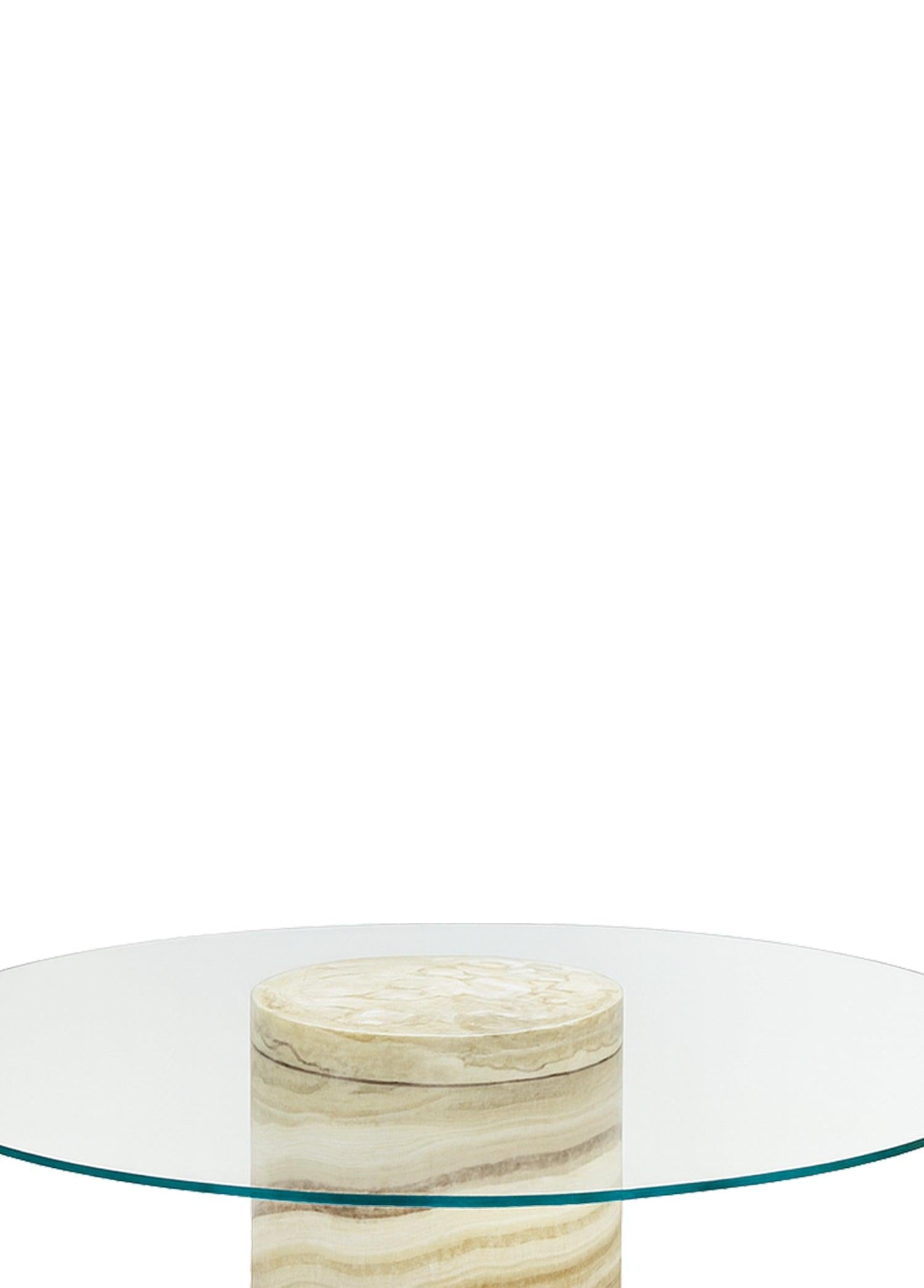 Apollo Kahverengi Onyx Orta Sehpa