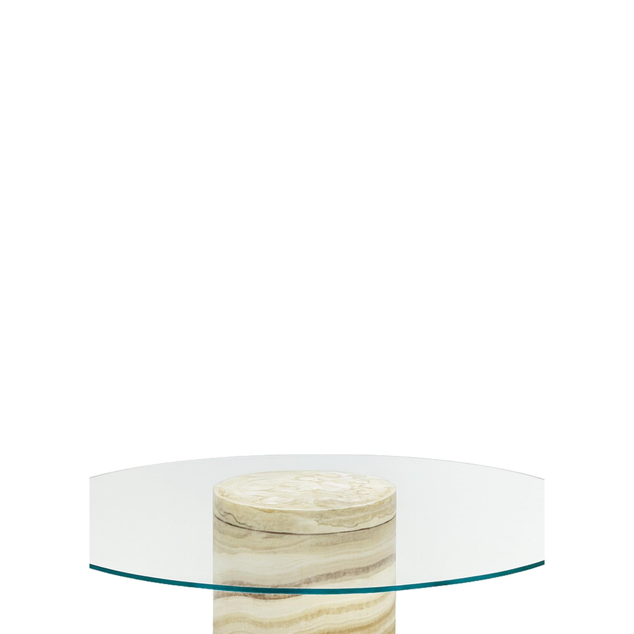 Apollo Kahverengi Onyx Orta Sehpa