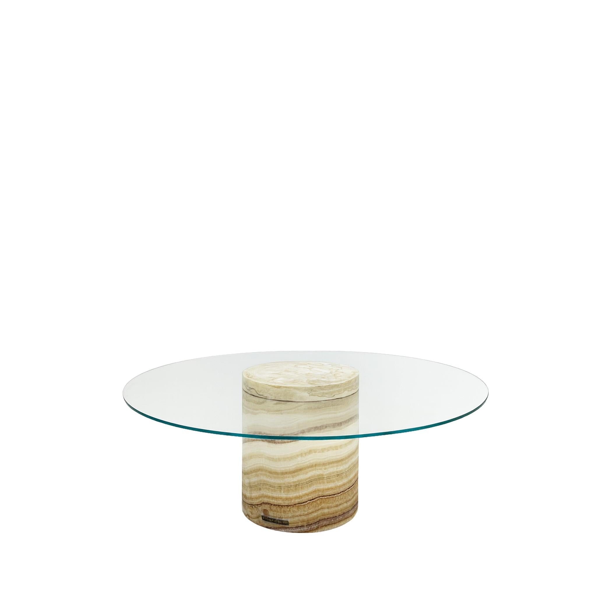 Apollo Kahverengi Onyx Orta Sehpa