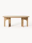 Apollo Modern Lüks Tasarım Oval Yemek Masası