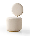 Aqua Berjer Puf-Scala Concept-gold-NowShopFun