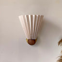 Arbor Pleat Duvar Pileli Buldan Kumaş Başlıklı Apliği