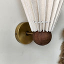 Arbor Pleat Duvar Pileli Buldan Kumaş Başlıklı Apliği