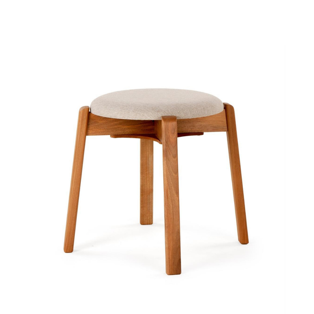 Arc Ceviz Puf Tabure
