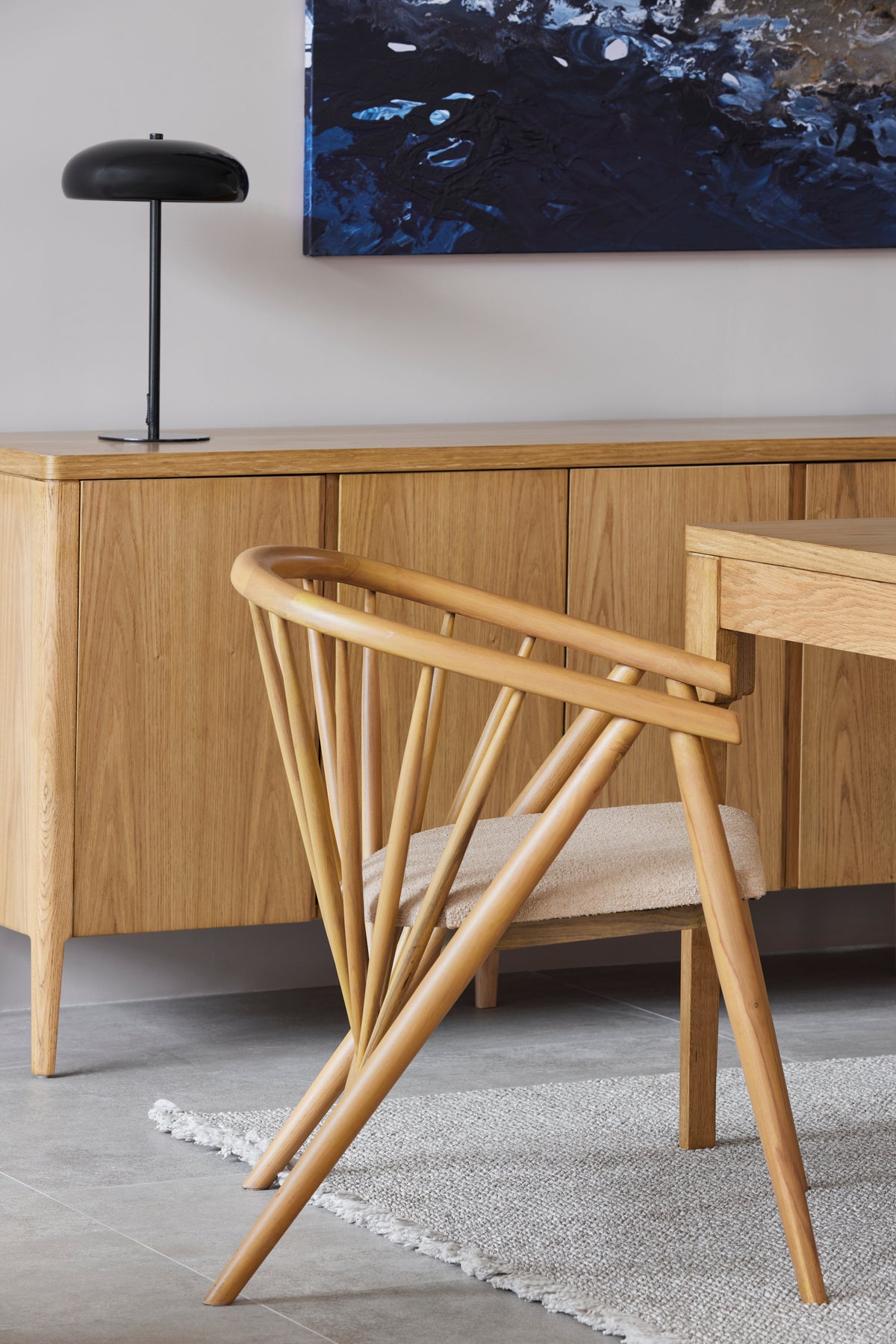 Arca Ahşap Çıtalı Sandalye