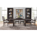 Arcen | Metal Detaylı Özel Ayaklı Yemek & Toplantı Masası-Innature Home-160*80-Siyah-NowShopFun
