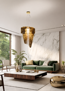 Aria Gold Sarkıt Avize
