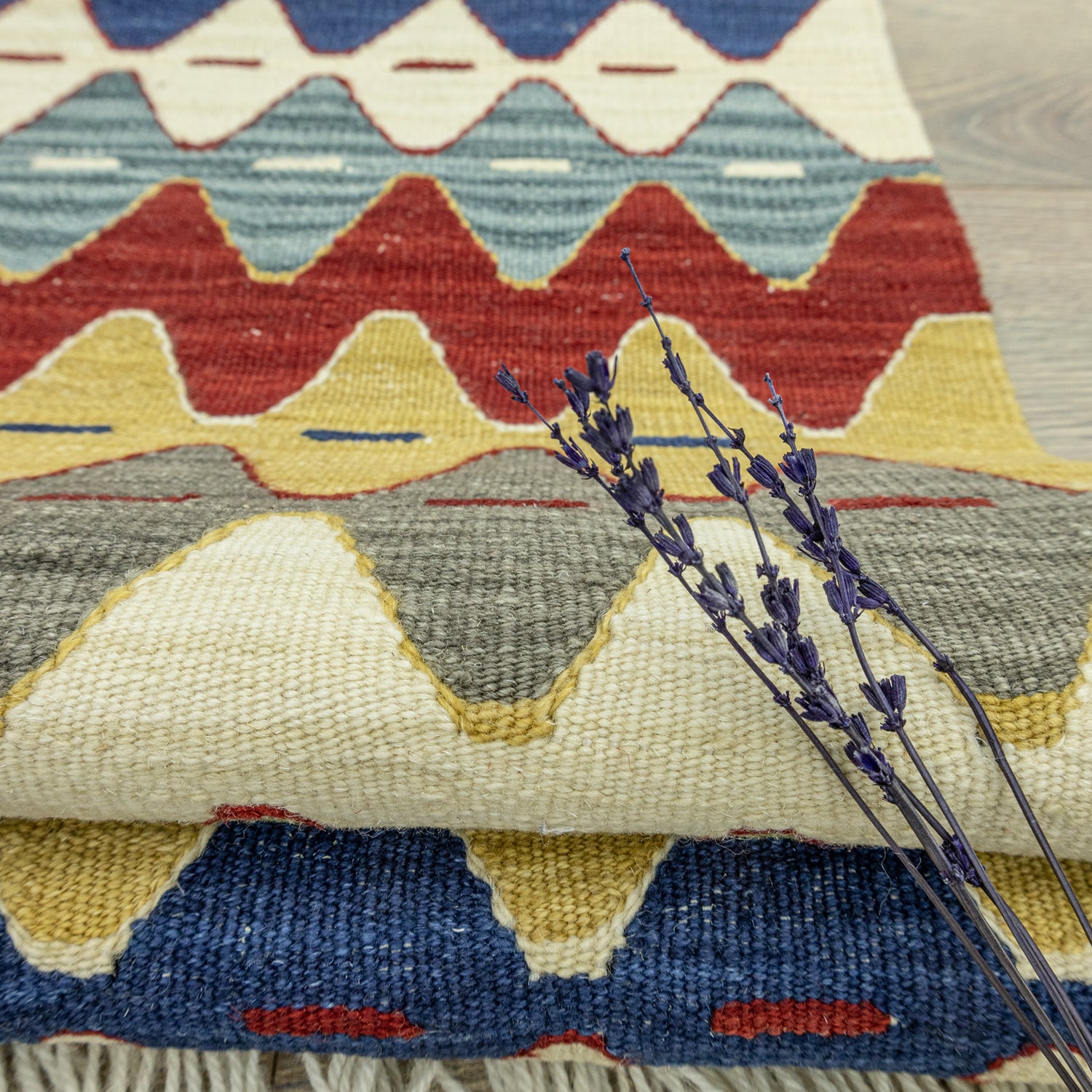 Armiya Modern El Dokuma Yün Kilim 120x171 cm