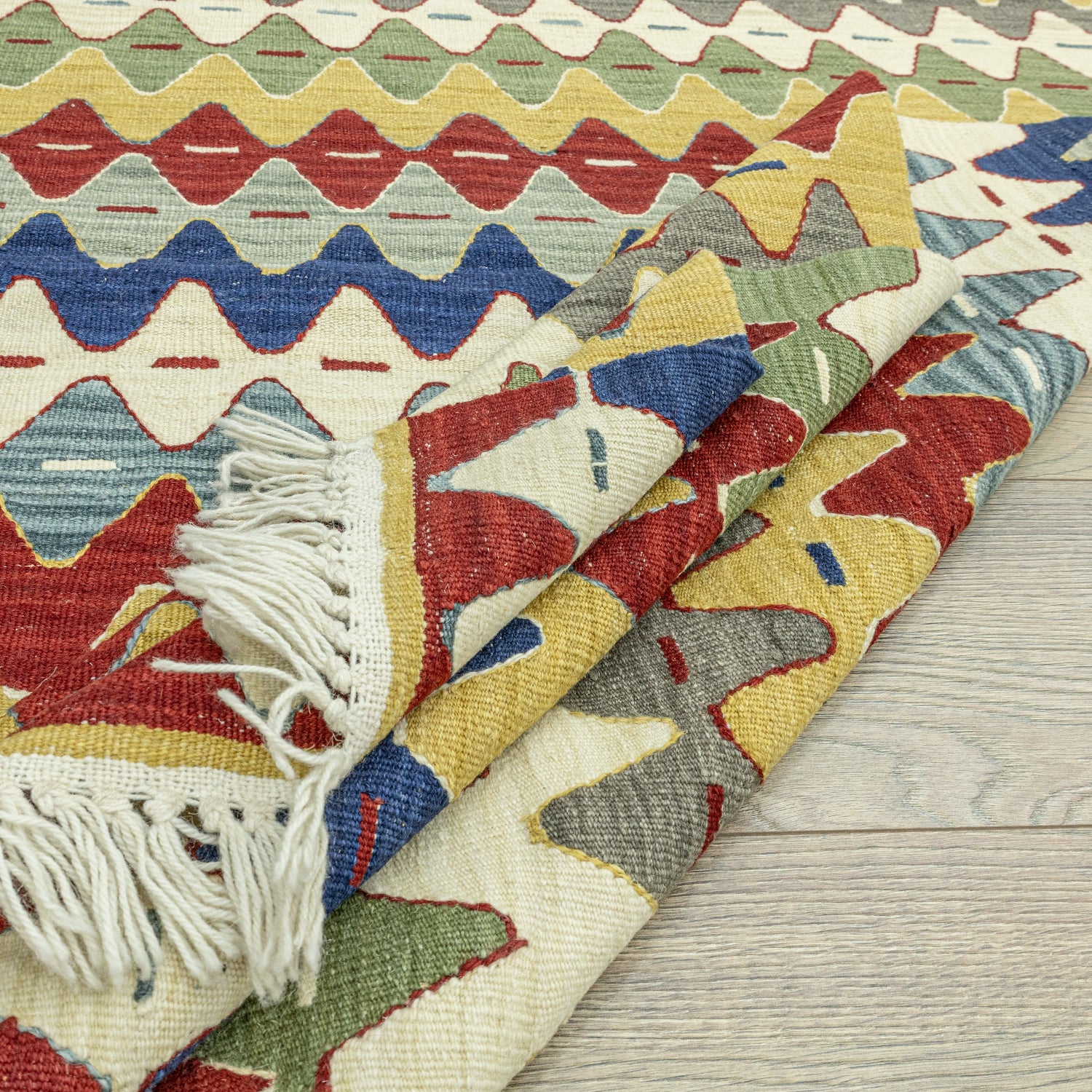 Armiya Modern El Dokuma Yün Kilim 120x171 cm