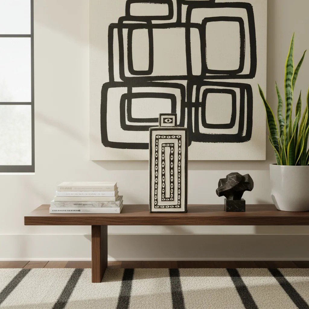 Art Deco Seramik Vazo