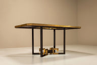 Artis Metal Detaylı Ahşap Masa-Yemek Masası-Innature Home-NowShopFun