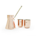 Coho Artisan Mini Cezve & 2 li Bardak Keyf Seti