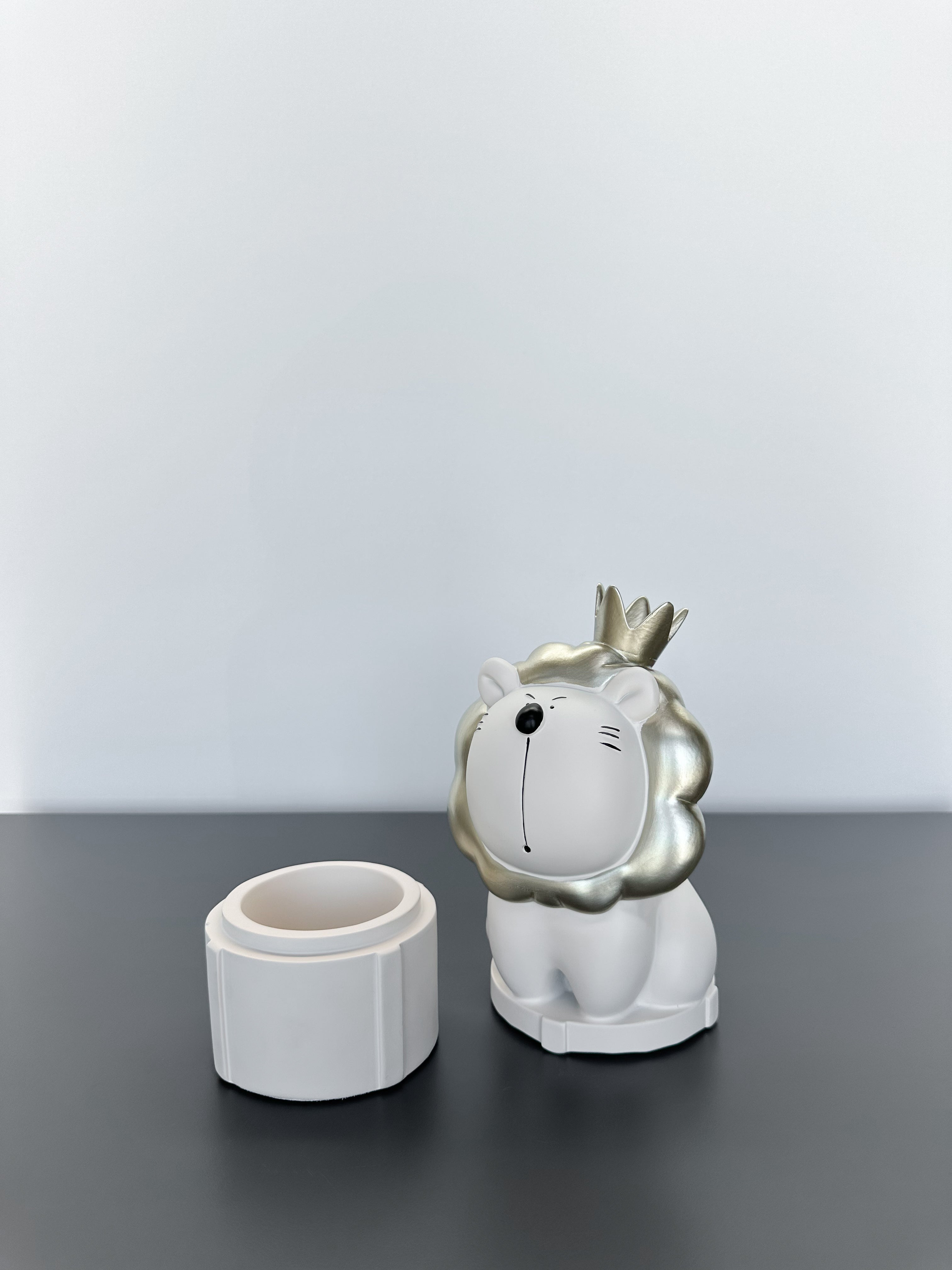 Aslan Dekoratif Kutu