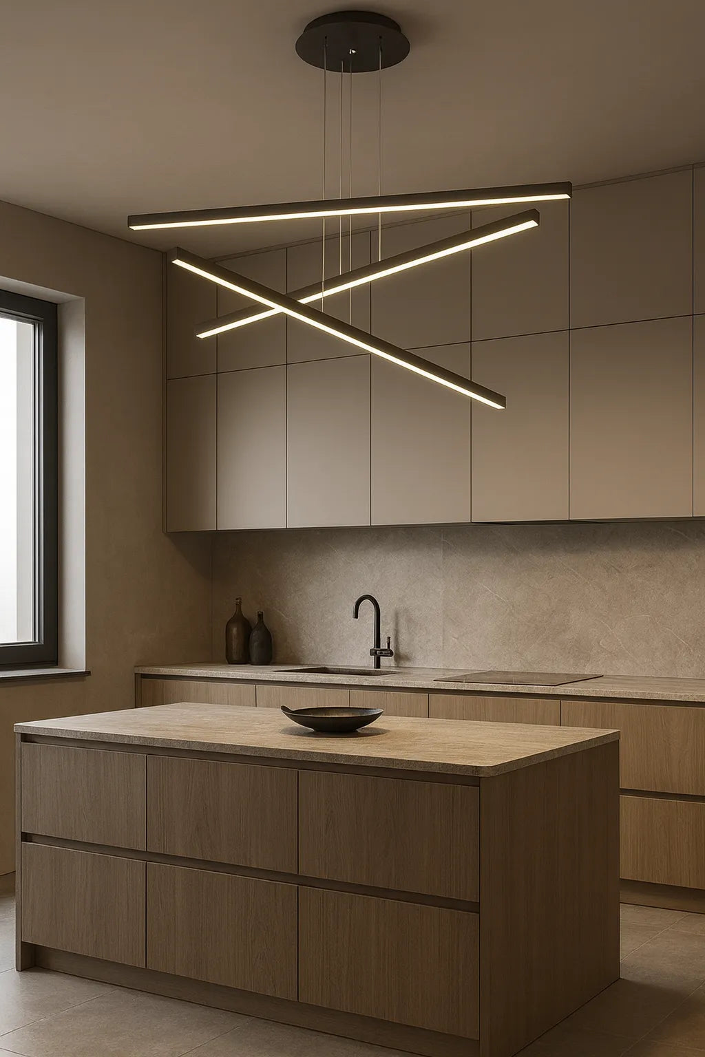 Astrail 3 x 100 Cm Sarkıt Led Avize