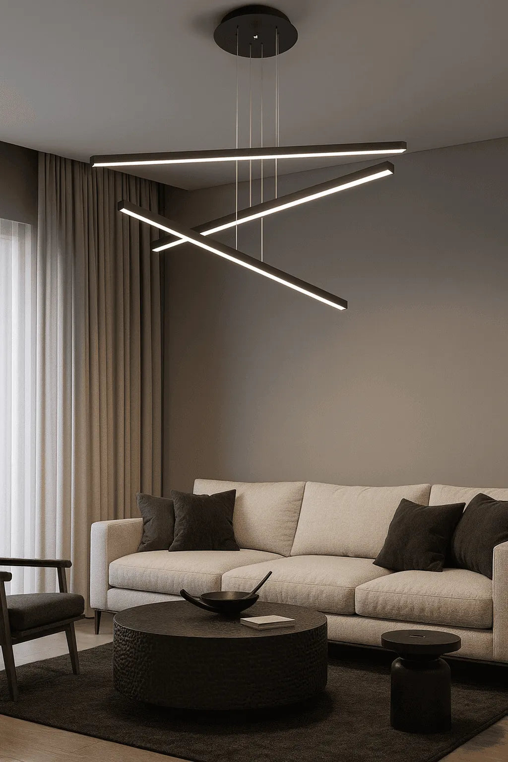 Astrail 3 x 100 Cm Sarkıt Led Avize