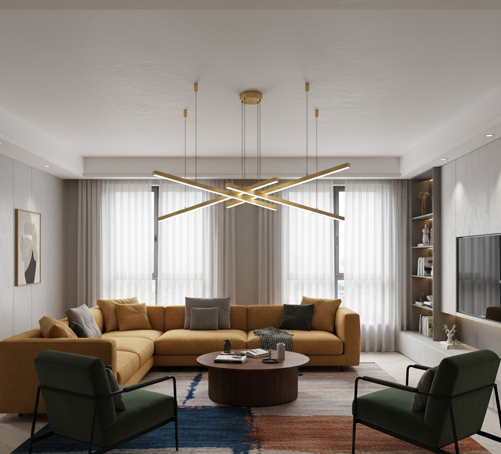 Astrail Sarkıt Lamba 4 x 100 Cm