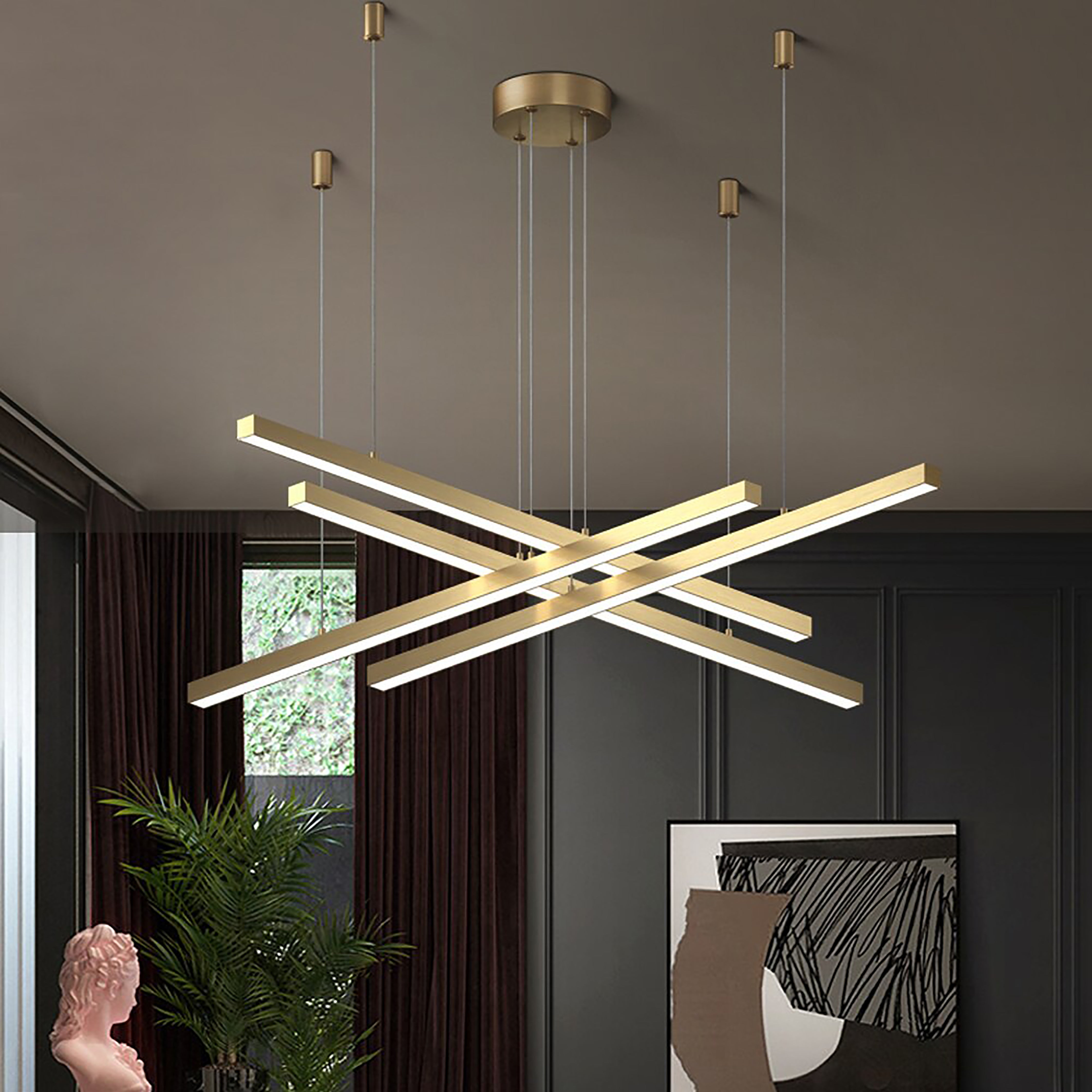 Astrail Sarkıt Lamba 4 x 100 Cm