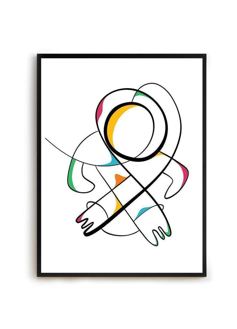 Astronot Dijital & Fine Art Baskı-Sarp Süerdaş-nowshopfun