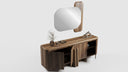 Atelier Noir Console-Lignea Concept-Amerikan Ceviz-NowShopFun