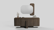 Atelier Noir Console-Lignea Concept-Dark Walnut-NowShopFun