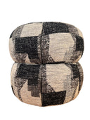Atelier Noir Dokuma Puf/Yan Sehpa