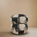 Atelier Noir Dokuma Puf/Yan Sehpa