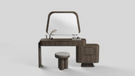Atelier Noir Makyaj Masası-Lignea Concept-Dark Walnut-NowShopFun