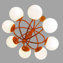 Atom Opal Camlı Avize