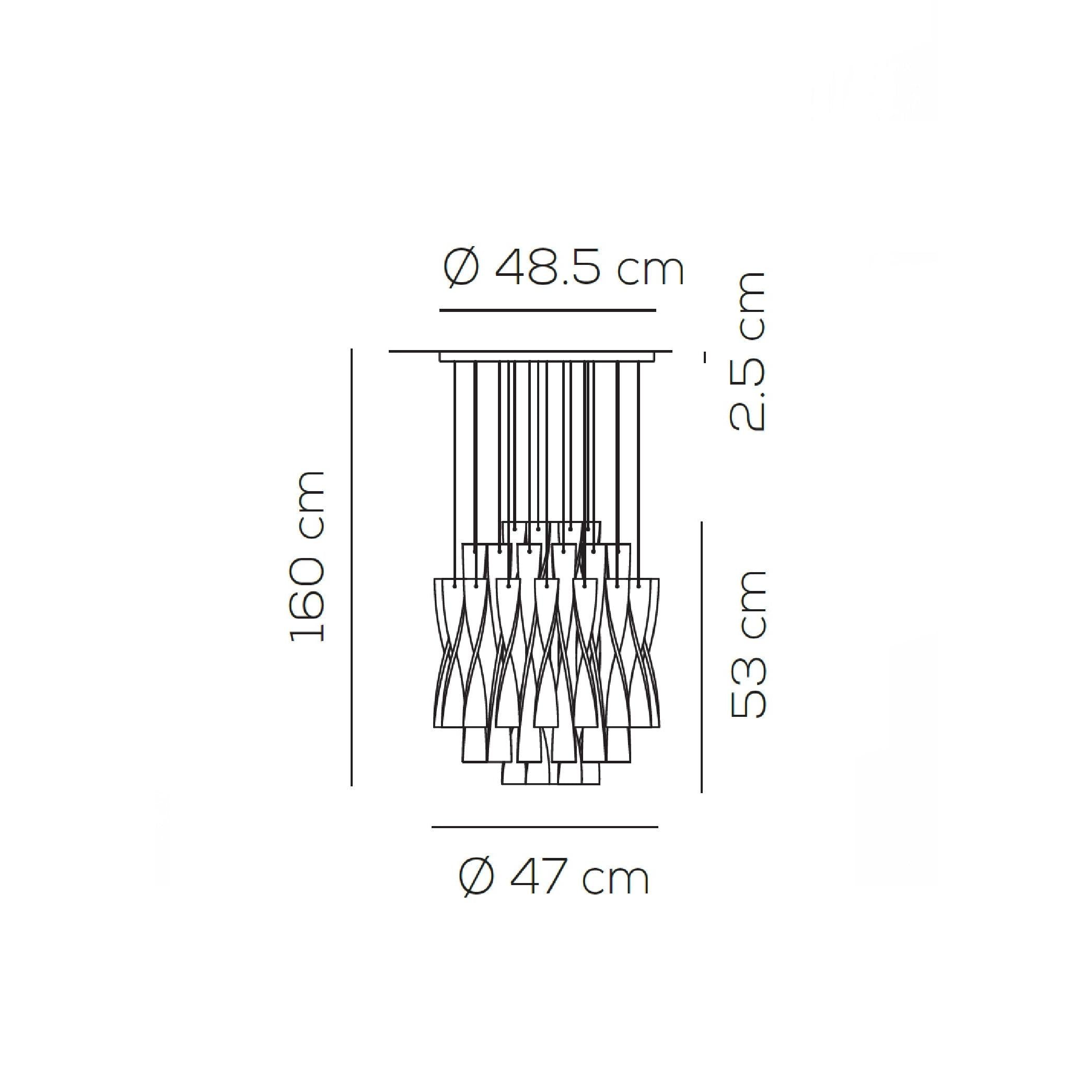 Aura 1l Sarkit Light Tea Ø47x65 Cm 1xe27 Led
