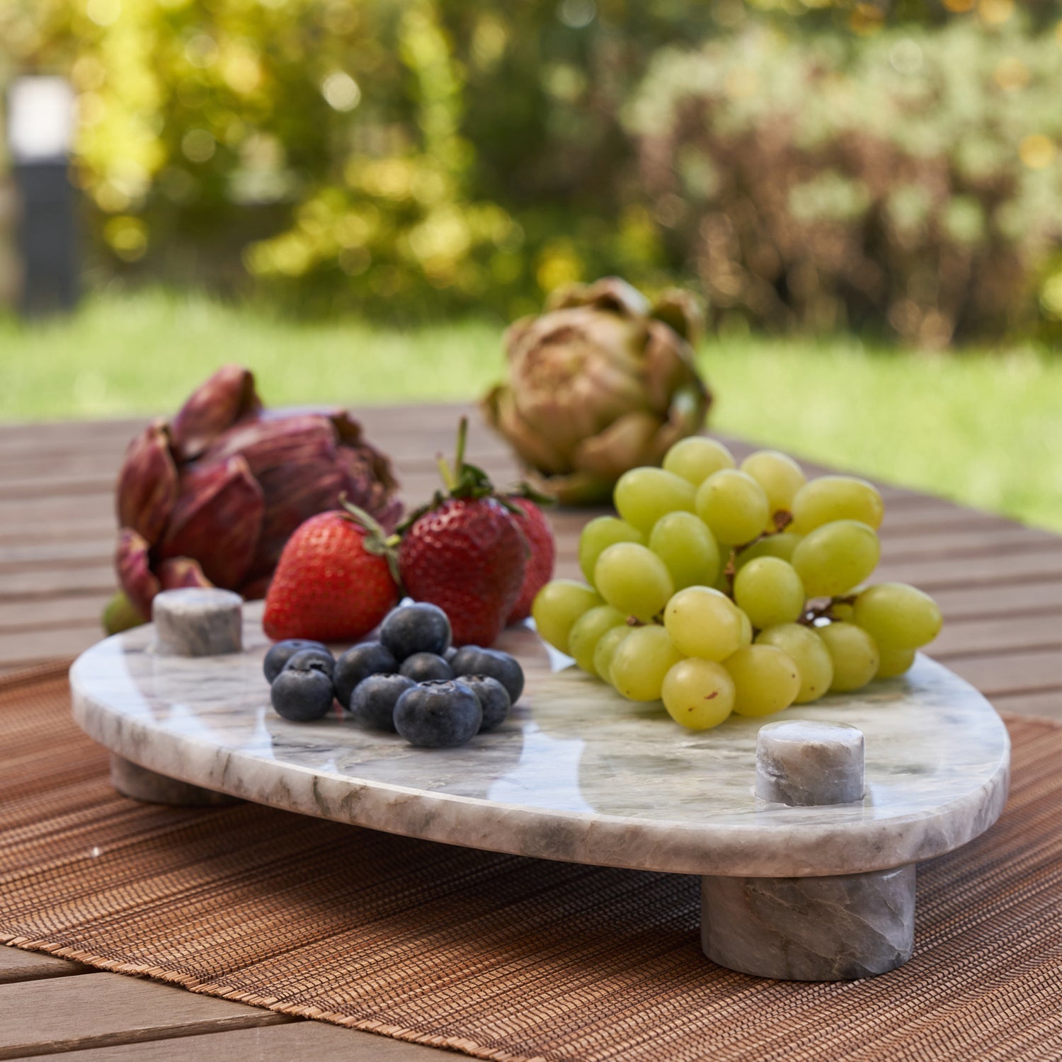 Aura Arizona Plate Mermer Sunumluk